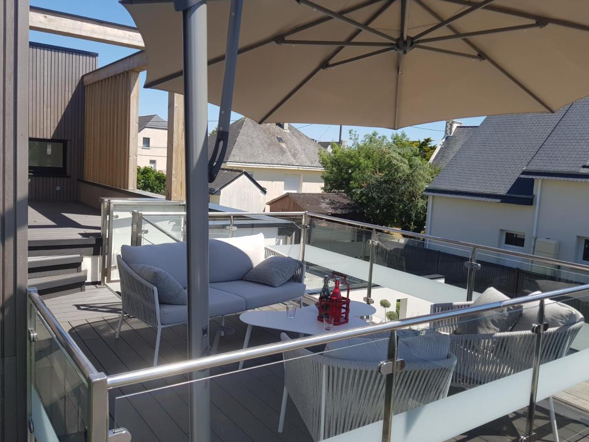 Studio De Lokentaz Saint-Gildas-de-Rhuys Exterior foto